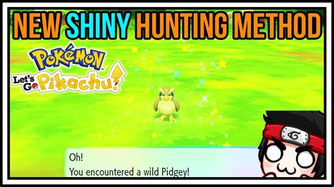 NEW SHINY HUNTING METHOD in Pokemon Let's Go Pikachu - Let's Go Eevee - Shiny Hunting Guide ...