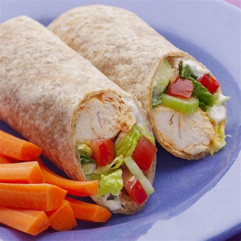 Buffalo Chicken Wrap Recipe - EatingWell