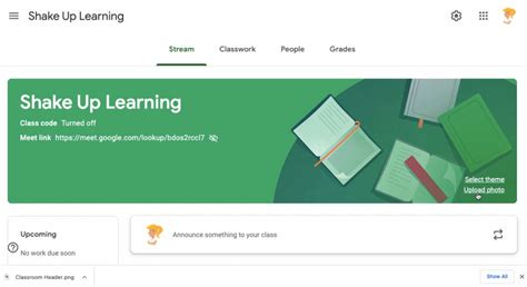 Create a Google Classroom Custom Header with Google Drawings | Shake Up Learning