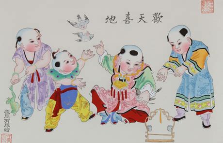 Chinese New Year Painting at PaintingValley.com | Explore collection of ...