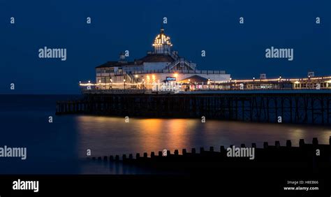 Eastbourne pier night hi-res stock photography and images - Alamy