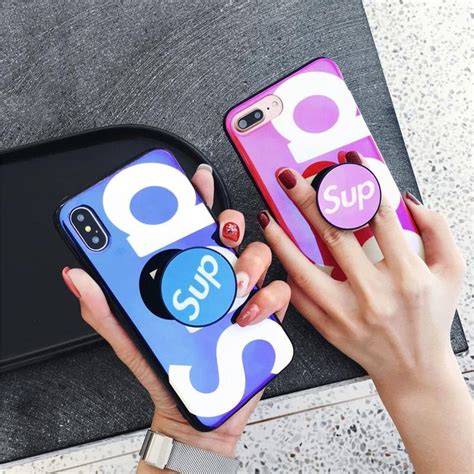 Creative Pop Socket Sup Blu-ray Soft Silicon iPhone Case | Silicone iphone cases, Popsockets ...