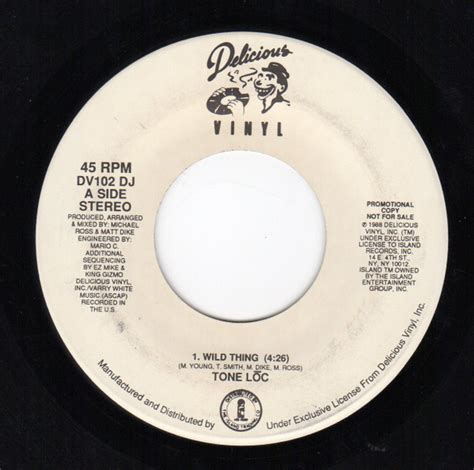 Tone Loc - Wild Thing (1988, Vinyl) | Discogs