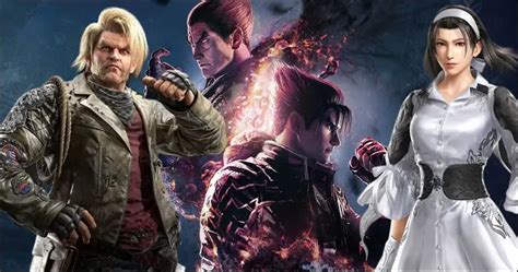 Tekken 8's key art and official character portraits for Jin, Kazuya ...