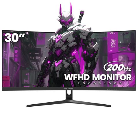 Snapklik.com : CRUA 30 Curved Gaming Monitor, 144Hz/200Hz Ultrawide ...