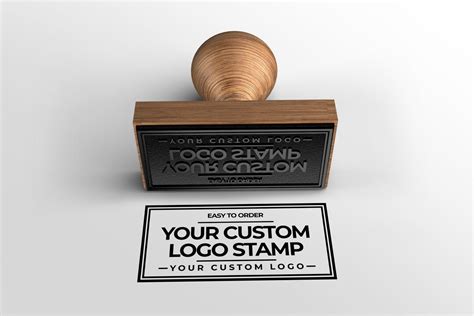 Custom Stamp Logo Custom Stamp Large Custom Rubber Stamp for - Etsy