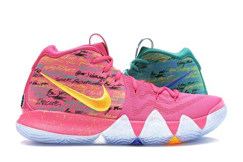 Nike Kyrie 4 Nba 2k18 in Pink for Men - Lyst