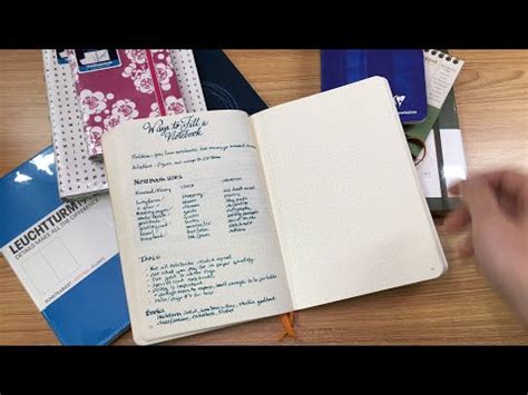 Uses for a notebook - YouTube