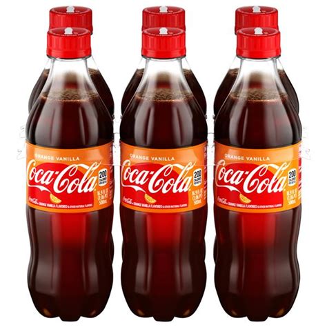 Coca-Cola Orange Vanilla Cola 6Pk | Hy-Vee Aisles Online Grocery Shopping