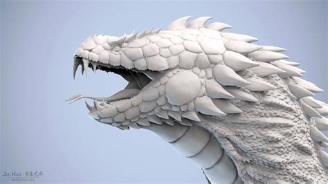 Character & Creature Concept Designer, 3D Modeler & Sculptor - Basilisk 3D sculpture