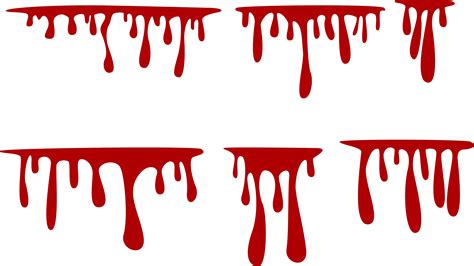 Download HD Paint Drip Blood - Blood Drip Vector Transparent PNG Image - NicePNG.com