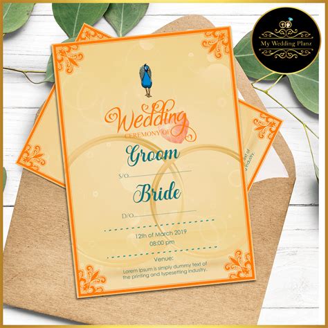 E-wedding Cards | | Wedding invitation cards, Indian wedding invitation ...