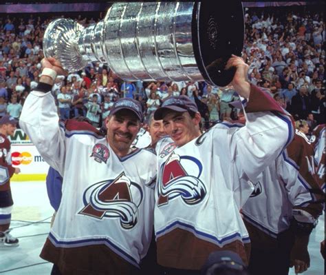 Joe Sakic | Colorado avalanche, Hockey hall of fame, Hockey baby