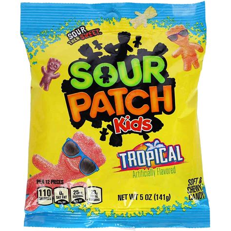 Sour Patch Kids Tropical 141g | Online kaufen im World of Sweets Shop