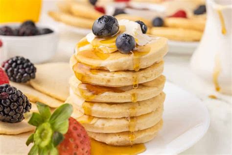 Easy Mini Pancakes Recipe - Simply Stacie