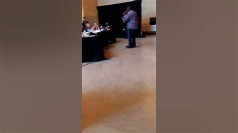 Guy singing Barry white at muny auditions - YouTube