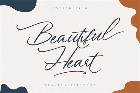 Beautiful Heart Font | Designed by Garisman Studio