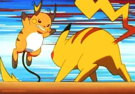 pickachu vs raichu (electric shock showdown) | Pokemon, Pikachu raichu, Pokemon tv show