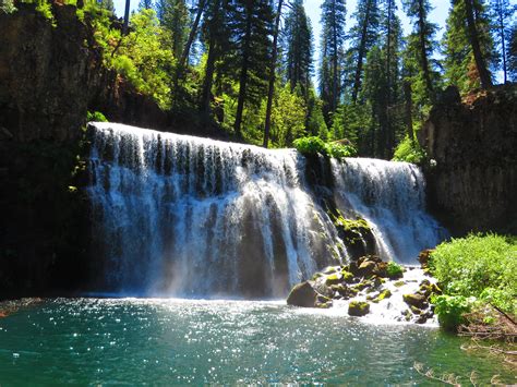 McCloud Falls ~ Middle Falls, McCloud, CA. Pretty Places, Beautiful ...