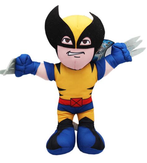 Marvel's Super Hero Squad Wolverine Kids Plush toy (13in) - Walmart.com ...