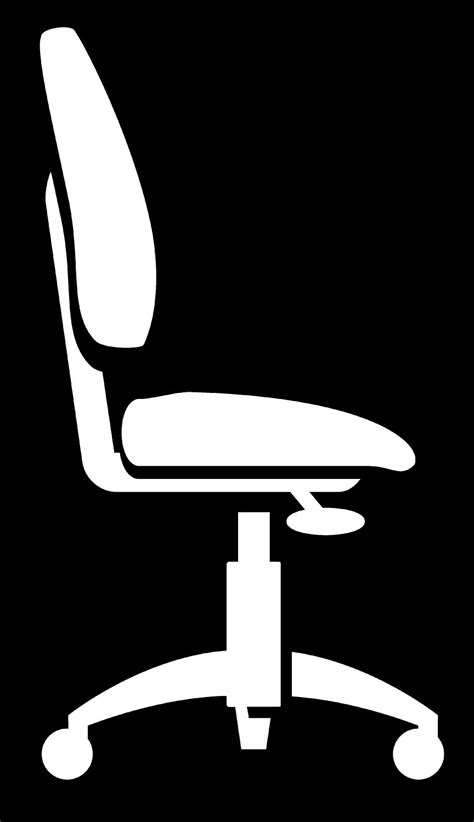 Chair on black background Stock Images