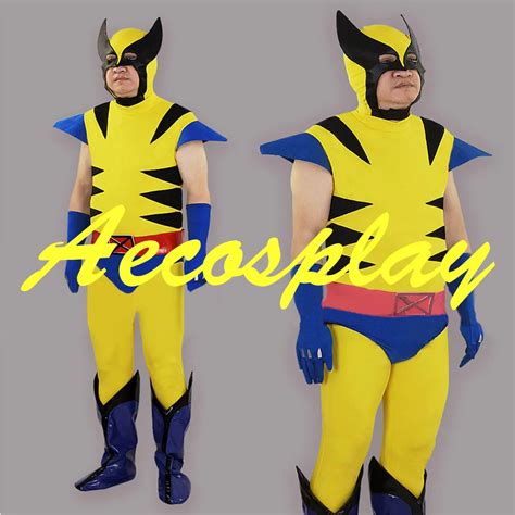 X Men Origins novelty halloween cosplay avengers costume full set Customized on Aliexpress.com ...