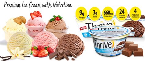 New $1/1 Thrive Frozen Nutrition Ice Cream