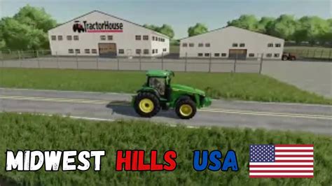 MIDWEST HILLS MAP! Overview and Tour FS22 Mod - YouTube