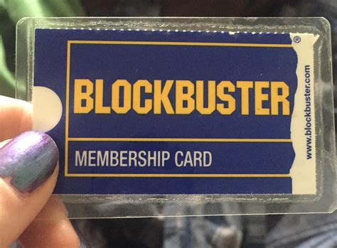 I found my blockbuster membership card : r/nostalgia