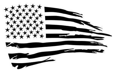 Airbrushing Supplies DISTRESSED AMERICAN FLAG Large Stencil Template Airbrush Paint Painting ...