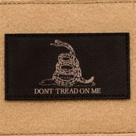 Laser Engraved Gadsden Flag Patch - Target Indicators