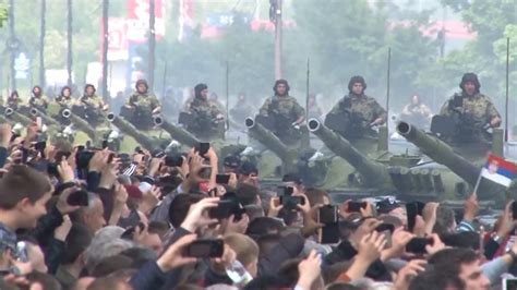 Serbia Holds Military Parade Amid Tensions With Kosovo