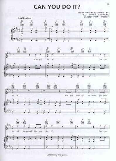 Sheet Music : Imagination Movers : Songs from Playhouse Disney (Piano ...