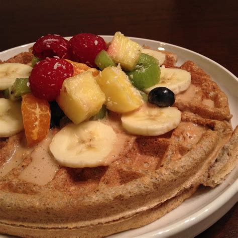 IMG_9962 Protein Waffles, Buckwheat Pancakes, Peanut Butter Sauce, Food Issues, Pancake Recipe ...