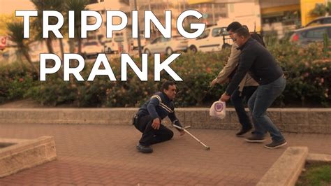 The Tripping Prank! - YouTube