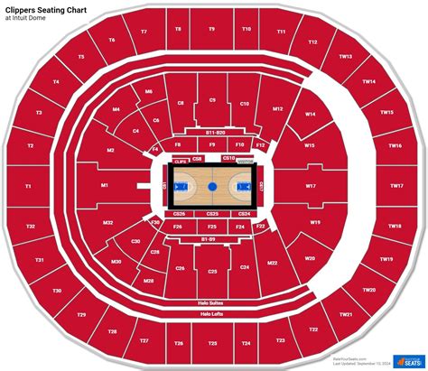 Los Angeles Clippers Seating Chart - RateYourSeats.com