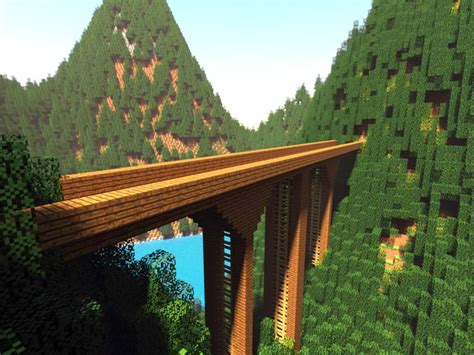 How To Build A Simple Bridge In Minecraft - WoodWorking Projects & Plans