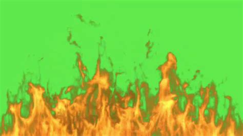 Green screen fire effects | fire Background video | fire green screen loops - YouTube