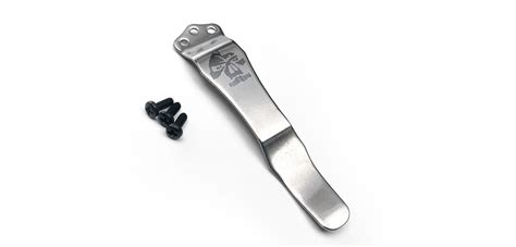 Emerson Skull Pocket Clip | Knife Accessories | Emerson Knives Inc.