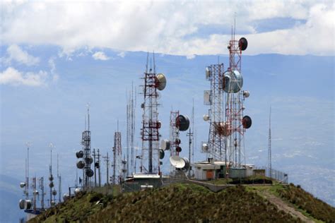 Communication Antennas Stock Photo - Download Image Now - iStock