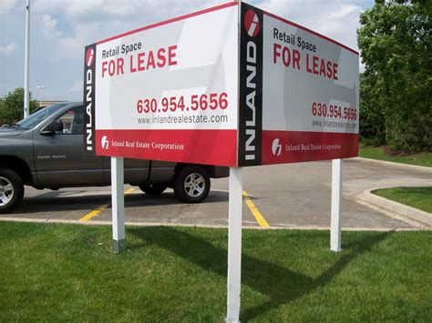 Our Continued Work with Inland Reveals Commercial Real Estate Signs That Lease Properties Fast!