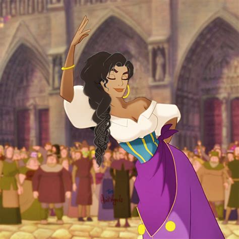 La Esmeralda #HunchbackOfNotreDame #Braids #Braidstyle #Hairstyle #Disney #DisneyPrincess ...