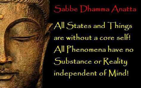 Buddha, Dharma, Sangha and Me: Anatta or the concept of 'no-self'