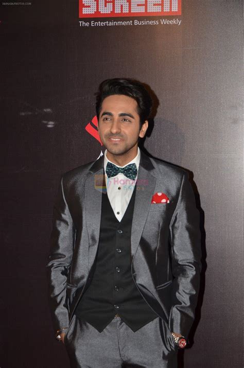 Ayushman Khurana at Life Ok Screen Awards red carpet in Mumbai on 14th ...