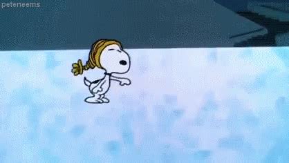 Snoopy Ice Skate GIF - Snoopy Ice Skate - Discover & Share GIFs