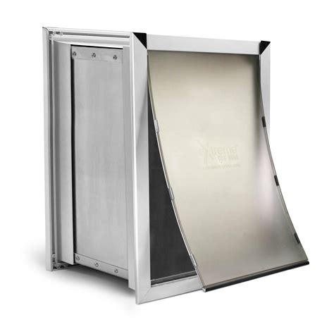 Buy Extreme Dog Door Pure Aluminum Extra Large Dog Door for Wall, XL Pet Door for Wall with ...