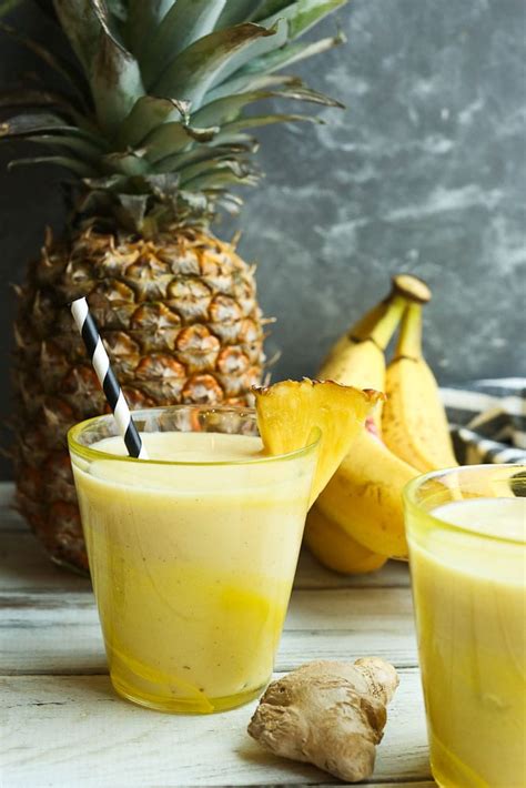 Pineapple Smoothie Recipe - Happy Healthy Mama