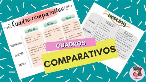 Programas Para Cuadros Comparativos (2023)