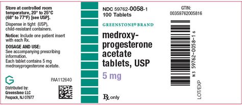 DailyMed - MEDROXYPROGESTERONE ACETATE tablet