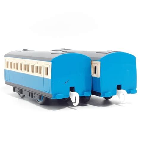 Blue Express Passenger Coaches Plarail Trackmaster Thomas TOMY 2 pcs | eBay